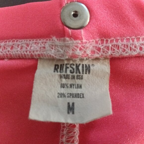 RUFSKIN DESIGNER CHEEKY REAR SWIM BRIEF, CORAL, SIZE MEDIUM (Pre-Owned) - Picture 5 of 8